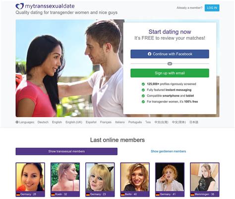 Most popular transgender dating site